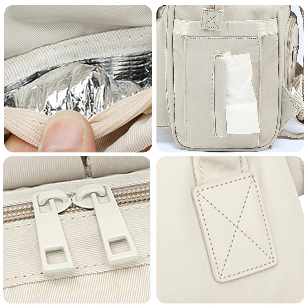 Sac Maternité Isotherme - Transport de Repas Bébé, Design Élégant