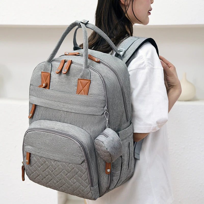 Sac à langer maternité bandoulière - Confort et élégance pour les parents