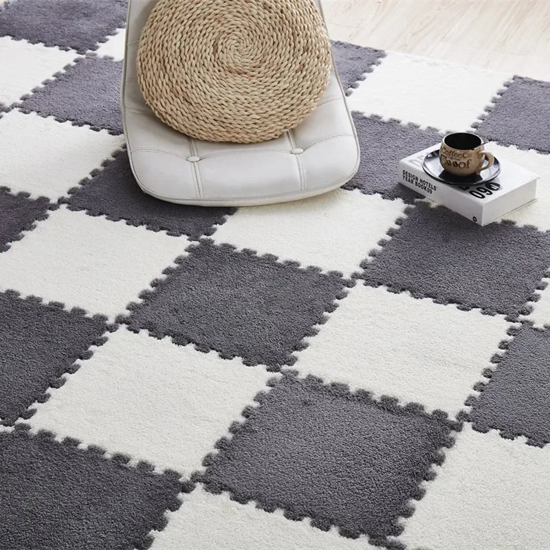 Tapis de Sol Bébé Rembourré - Confort et Sécurité pour Jeux d'Enfant