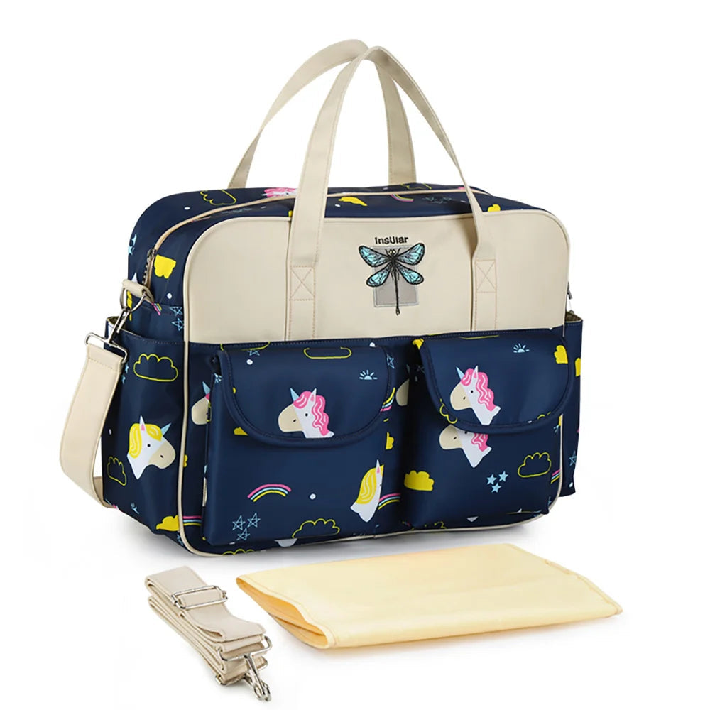 Sac Maternité Multifonction Imperméable - Rangement Pratique pour Bébé