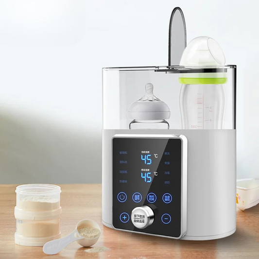 Chauffe-Biberon Portable 8-en-1: Stérilisateur, Réchauffeur Rapide, Idéal pour Voyages