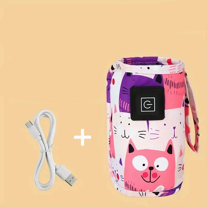 Chauffe Biberon Nomade USB - Sac Isotherme Compact pour Voyages