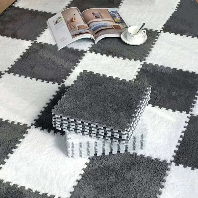 Tapis de Sol Bébé Rembourré - Confort et Sécurité pour Jeux d'Enfant