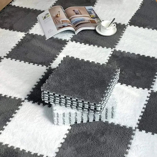 Tapis de Sol Bébé Rembourré - Confort et Sécurité pour Jeux d'Enfant