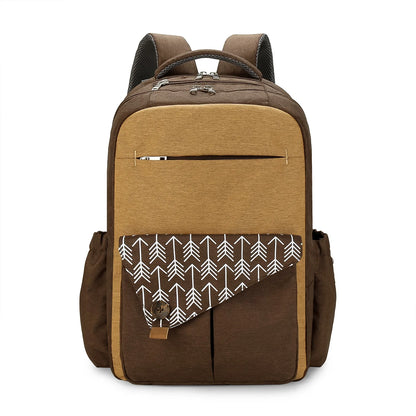 Sac à dos à langer: Design hydrofuge, Confort voyage, Rangement facile