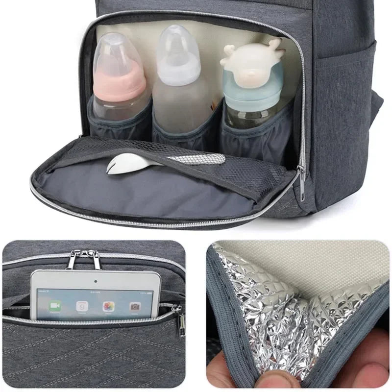 Sac de Maternité Élégant - Rangement Pratique pour Bébé - Accessoire Parental Essentiel
