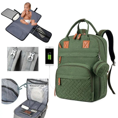 Sac à langer maternité bandoulière - Confort et élégance pour les parents