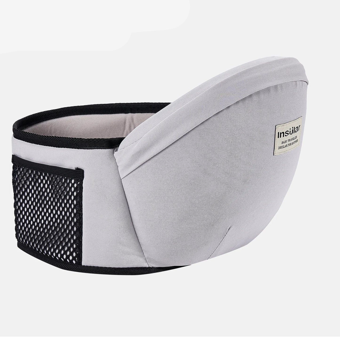 Porte-bébé ergonomique avec tabouret - Confort optimal pour parents et bébés