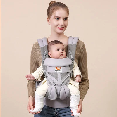Porte-bébé Ergonomique 360° - Accessoire Parental Respirant Multifonction