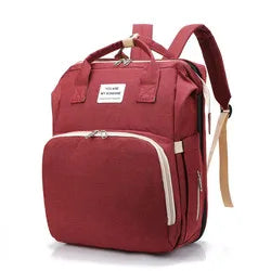 Sac à dos à langer multifonctionnel - Lit de voyage nomade, Grande capacité