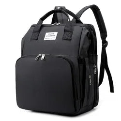 Sac à dos à langer multifonctionnel - Lit de voyage nomade, Grande capacité