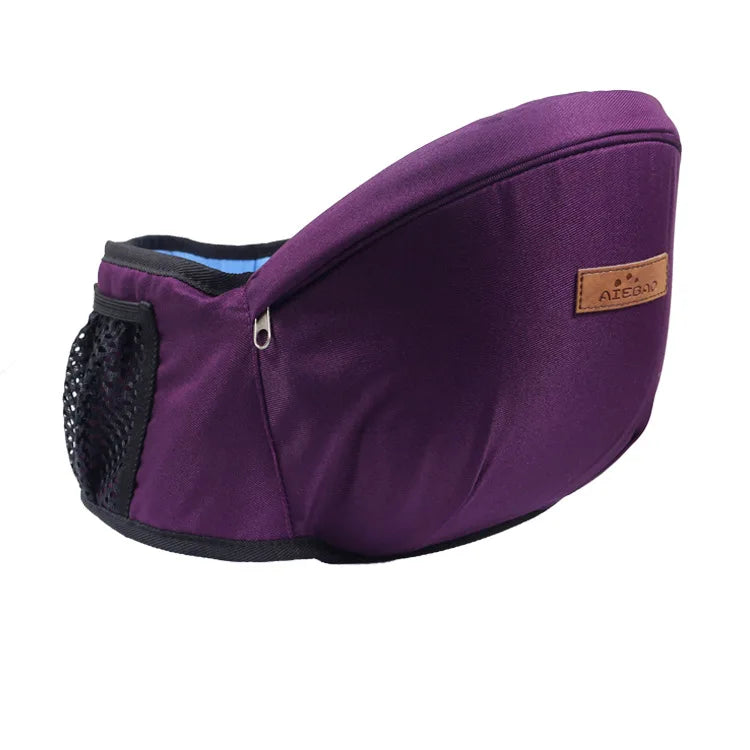 Porte-bébé ergonomique avec tabouret - Confort optimal pour parents et bébés
