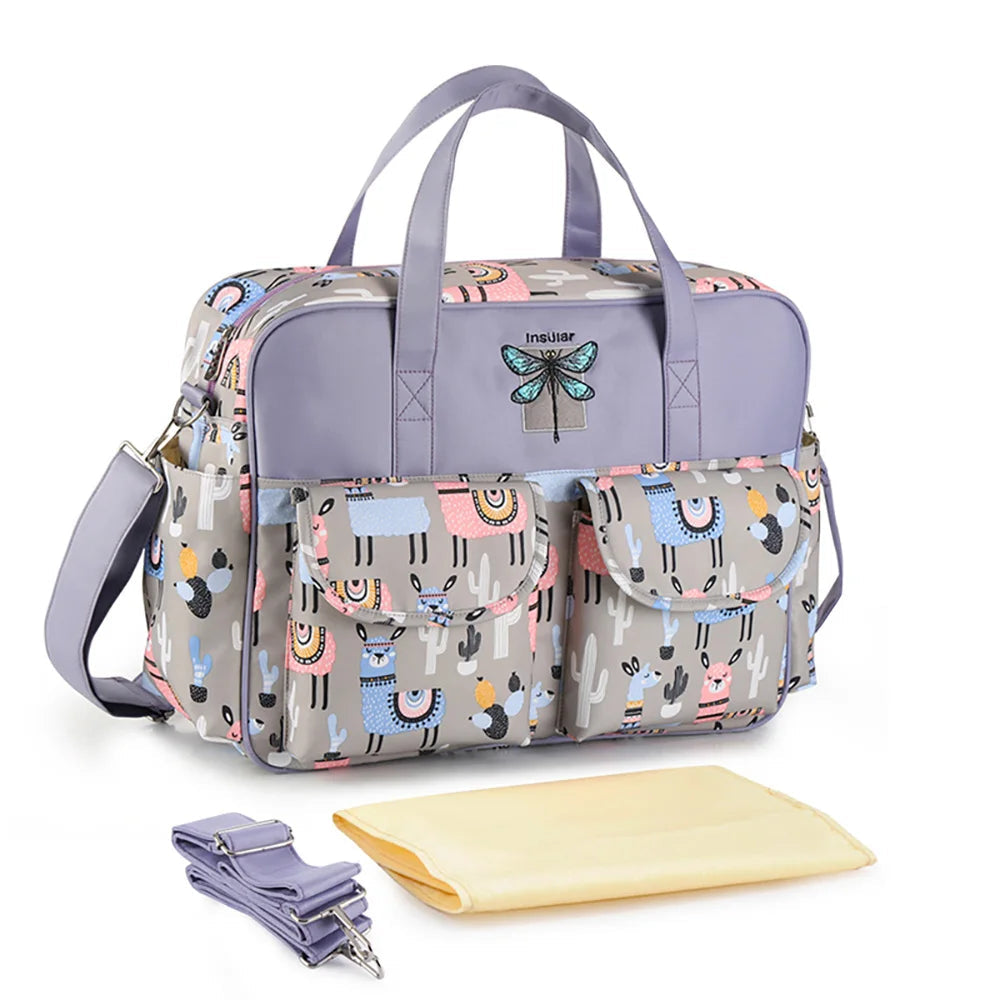 Sac Maternité Multifonction Imperméable - Rangement Pratique pour Bébé