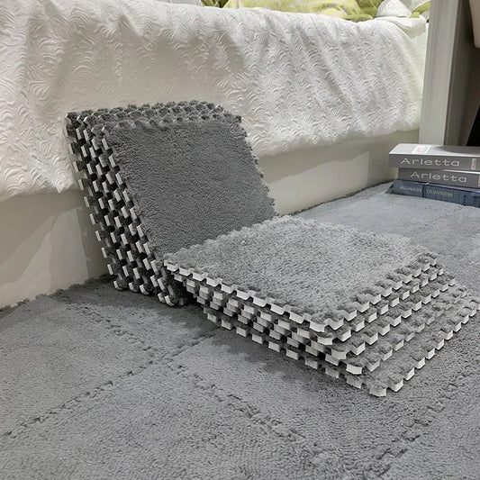 Tapis de sol bébé anti-choc - Dalles puzzle sécurisées et souples