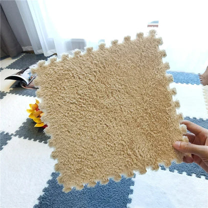 Tapis de sol bébé anti-choc - Dalles puzzle sécurisées et souples