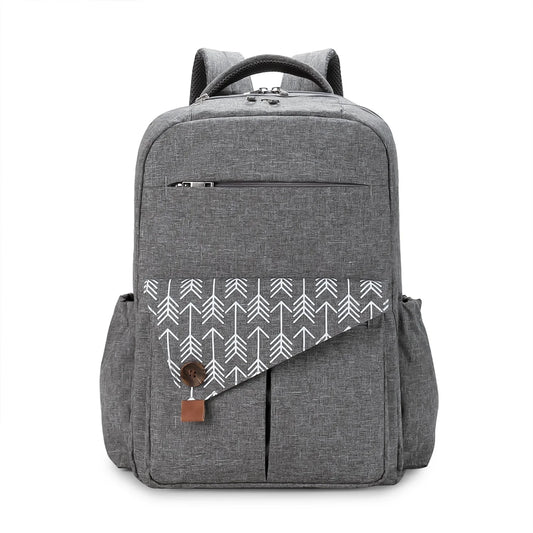 Sac à dos à langer: Design hydrofuge, Confort voyage, Rangement facile
