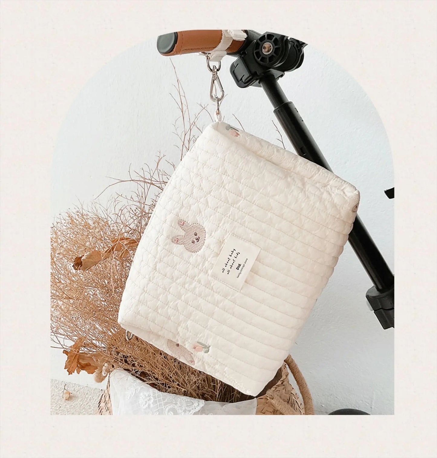 Sac à Langer Maternité en Cuir Synthétique - Chic et Pratique pour Maman