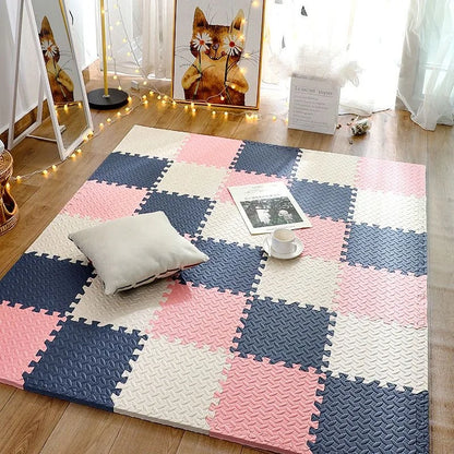 Tapis de Sol pour Bébé en Mousse EVA, Antidérapant, 12 Pièces