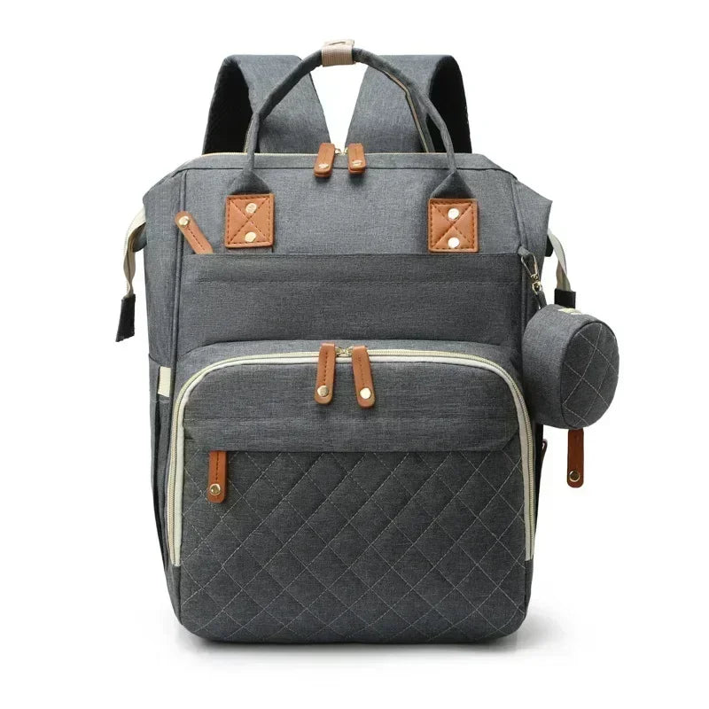 Sac à dos à langer multifonctionnel étanche avec ports USB - Accessoire pour parents