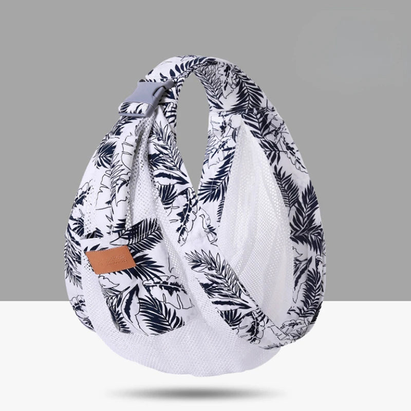 Porte-bébé Ergonomique en Maille Respirante - Confort Toutes Saisons