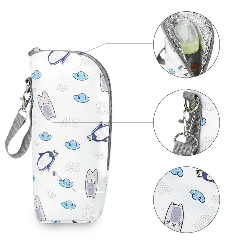 Sac Isotherme Biberon - Accroche Poussette, Transport Facile