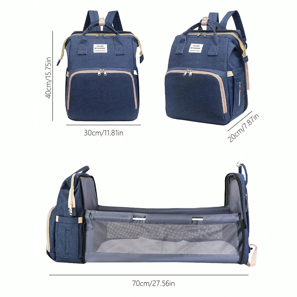 Sac Maternité Weekend - Stockage Optimal, Durable et Élégant