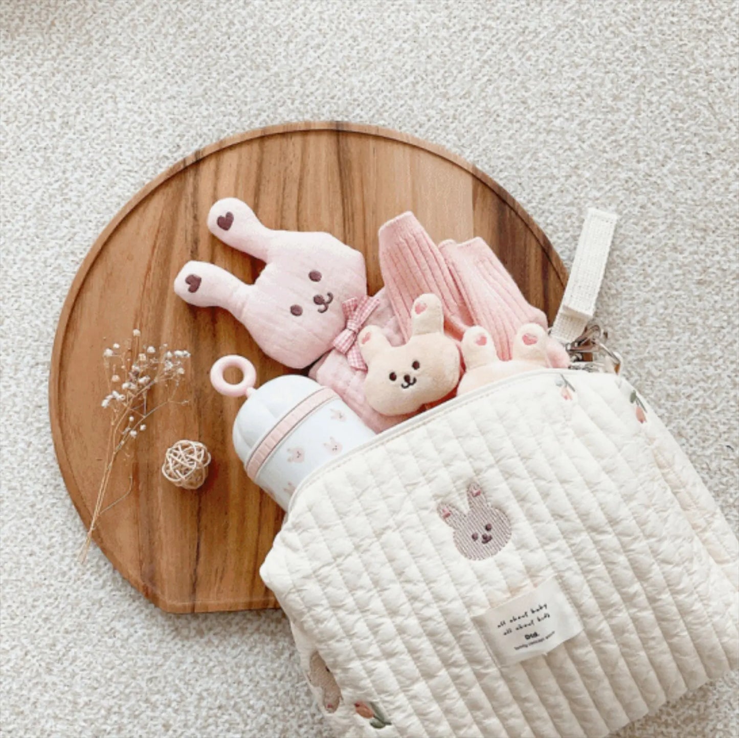 Sac à Langer Maternité en Cuir Synthétique - Chic et Pratique pour Maman