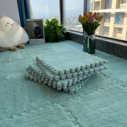 Tapis de sol bébé anti-choc - Dalles puzzle sécurisées et souples