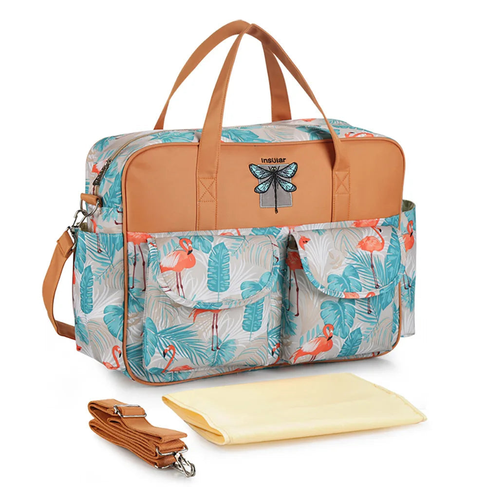 Sac Maternité Multifonction Imperméable - Rangement Pratique pour Bébé