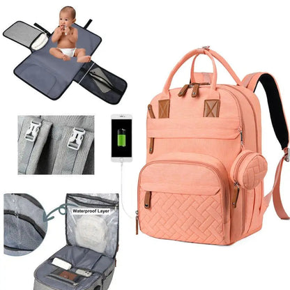 Sac à langer maternité bandoulière - Confort et élégance pour les parents