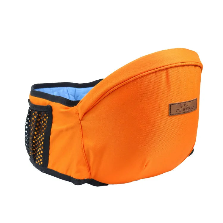 Porte-bébé ergonomique avec tabouret - Confort optimal pour parents et bébés