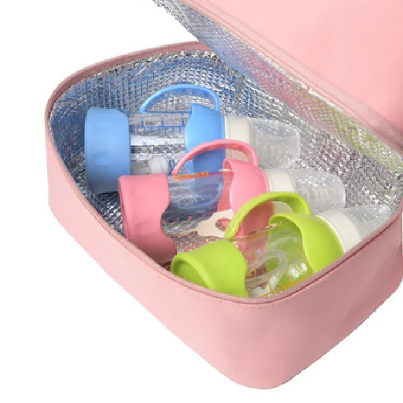 Sac Isotherme pour Bébé - Grand Format, Nylon Durable, Multicolore