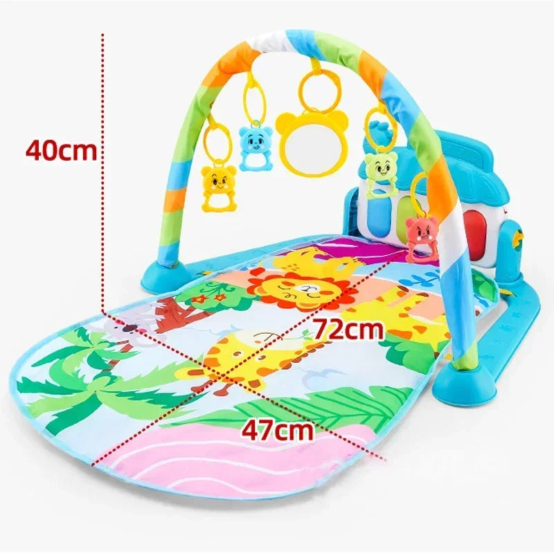 Tapis d'éveil Musical et Interactif avec Piano pour Bébés 0-36 Mois