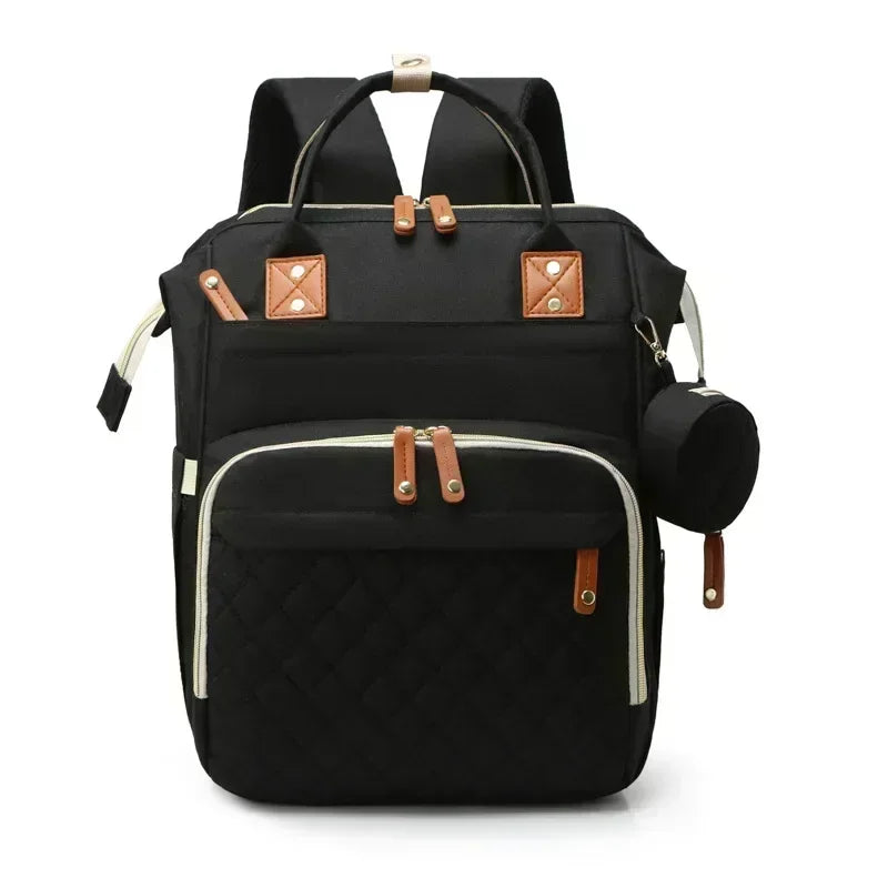 Sac à dos à langer multifonctionnel étanche avec ports USB - Accessoire pour parents