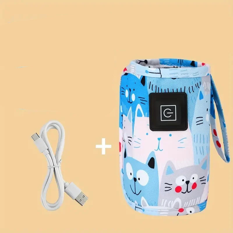 Chauffe Biberon Nomade USB - Sac Isotherme Compact pour Voyages