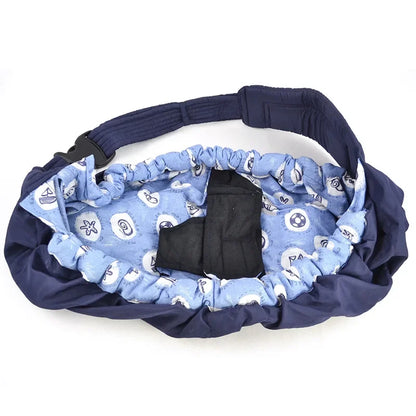 Porte-bébé Écharpe Ajustable Respirant - Accessoire Parental Aisé et Confortable