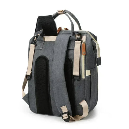 Sac à dos à langer multifonctionnel étanche avec ports USB - Accessoire pour parents