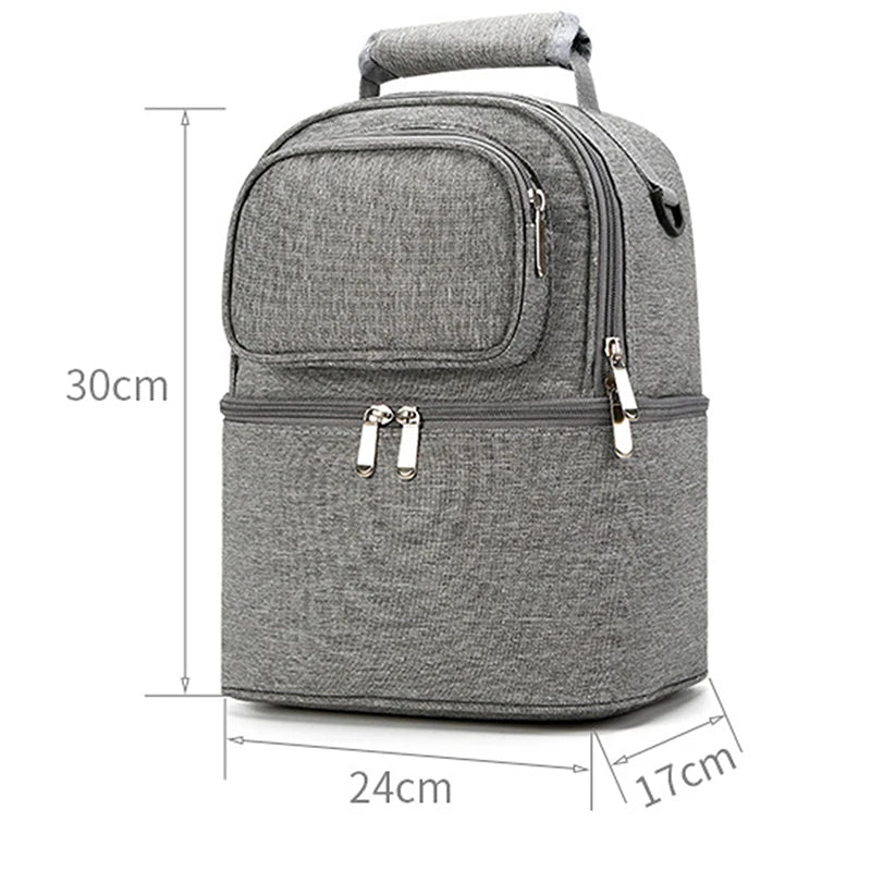 Sac Bébé Isotherme à Dos - Rangement Pratique et Fonctionnel