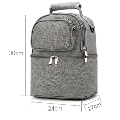 Sac Bébé Isotherme à Dos - Rangement Pratique et Fonctionnel