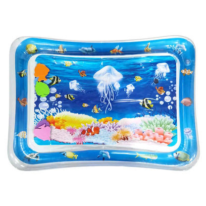 Tapis d'éveil gonflable - Matelas sensoriel en eau pour bébé, Jouet Éducatif