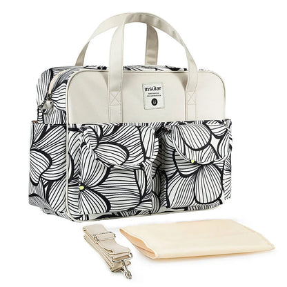 Sac Maternité Multifonction Imperméable - Rangement Pratique pour Bébé