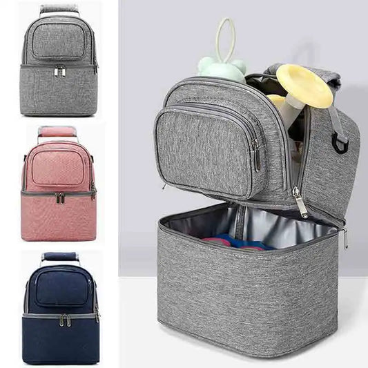 Sac Bébé Isotherme à Dos - Rangement Pratique et Fonctionnel