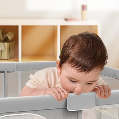 IMBABY Parc Bébé 120x160cm, Espace de Jeu Sécurisé pour Enfants