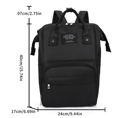Sac de Maternité avec Porte-Biberon - Transport Pratique pour Nourriture Bébé