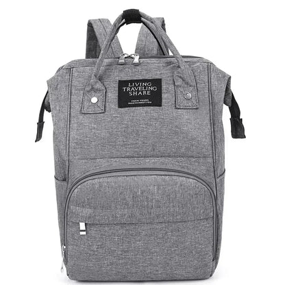 Sac de Maternité avec Porte-Biberon - Transport Pratique pour Nourriture Bébé