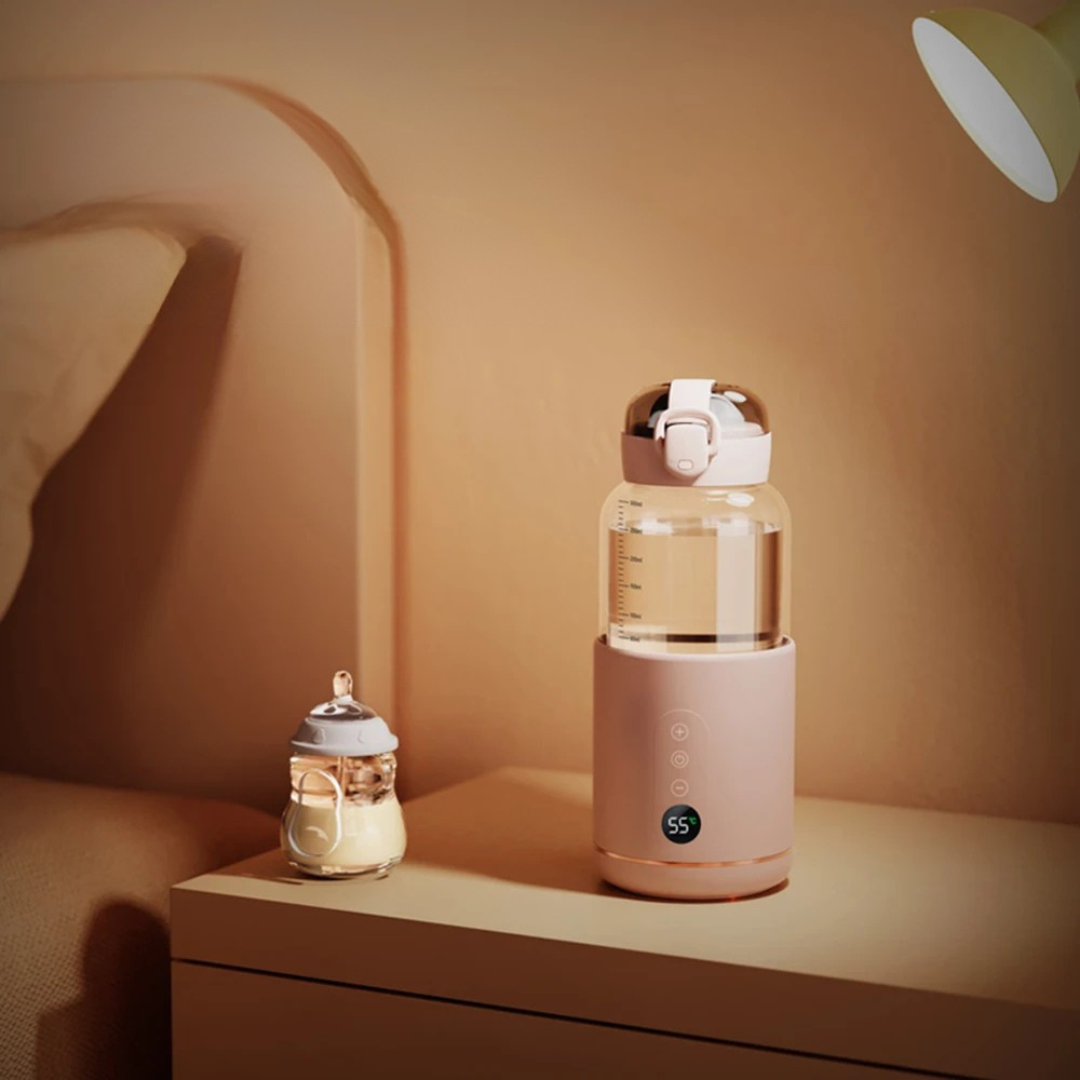 Chauffe-Biberon Portable USB - Contrôle de Température - Accessoire pour Bébé