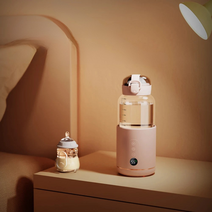 Chauffe-Biberon Portable USB - Contrôle de Température - Accessoire pour Bébé