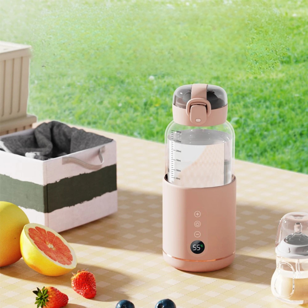 Chauffe-Biberon Portable USB - Contrôle de Température - Accessoire pour Bébé